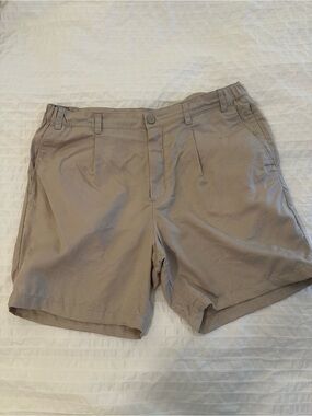 Mack Weldon Tech Linen Pleated Shorts